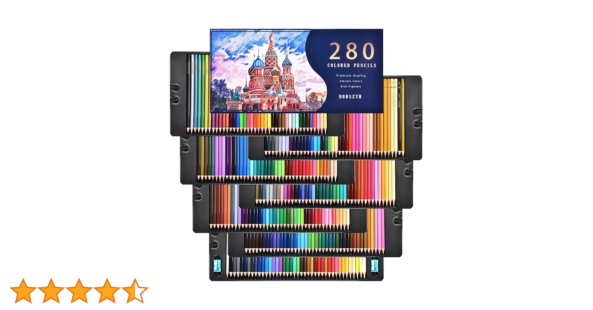 Amazon | DEDSZYH 280色アーティスト色鉛筆セット 大人の塗り絵用